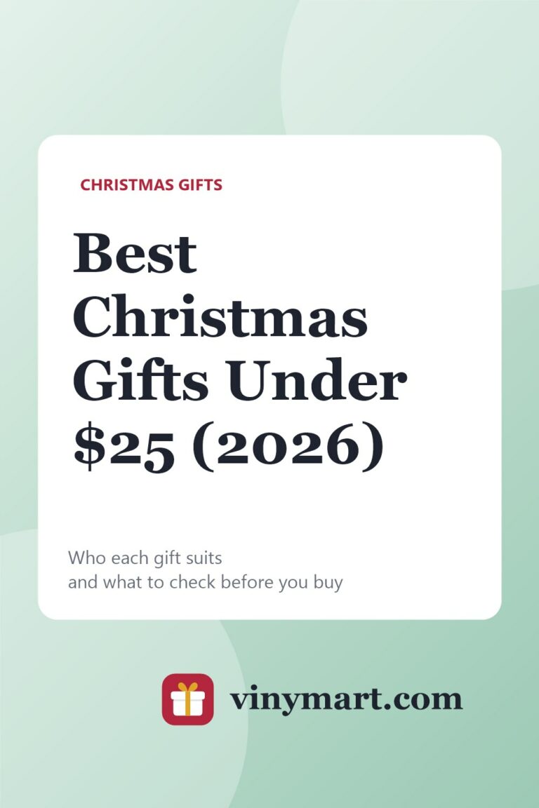 Best Christmas Gifts Under $25 (2026)