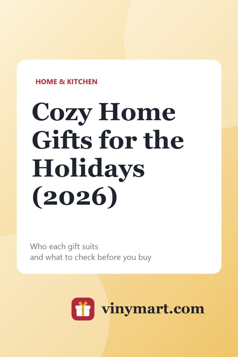 Cozy Home Gifts for the Holidays (2026)